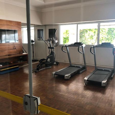 Apto Enorme Pe Na Areia, Vista Linda C/ Academia E Sauna Guarujá Exterior photo